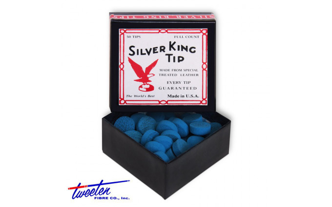 Наклейка для кия Silver King ø14мм 50шт. Наклейка для кия Silver King ø14мм 50шт.
