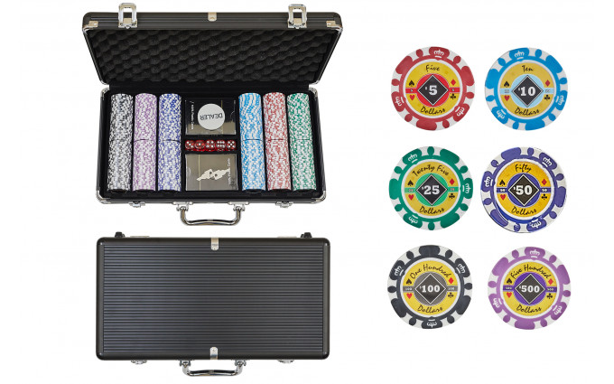 Набор для покера Crown на 300 фишек Набор для покера Crown на 300 фишек